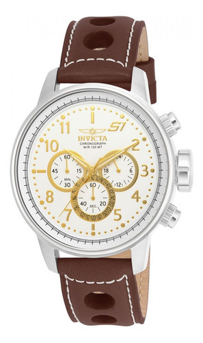 Reloj Invicta 16010 Marrón Hombre Color de la correa Plateado