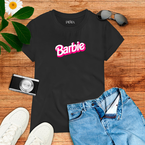 Franela Para Dama Diseño Barbie 3d