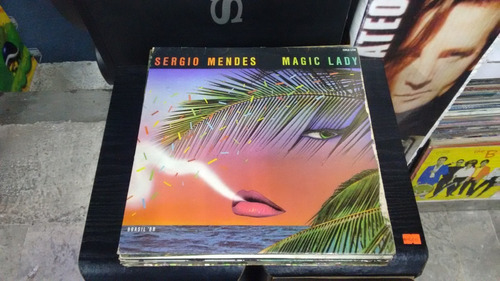 Lp Sergio Mendes Magic Lady En Acetato,long Play