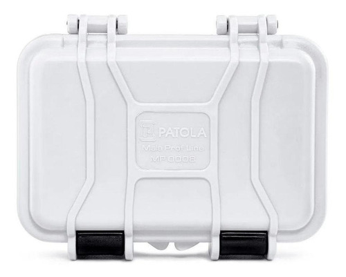 Case Rígido Patola Mp-008 Azul Com Espuma Micro Serrilhada