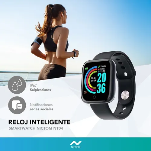Smartwatch Nt04 Notificaciones Control De M sica