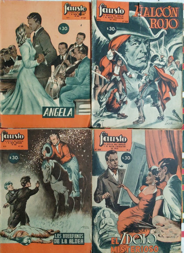 4 Revistas  Fausto De La N°1627-1630 Nov.1955 (aa368