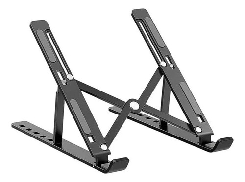 Base Soporte Portátil Laptop Plegable Stand Negra 9-15 