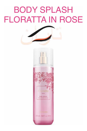 Body Splash Desod. Colônia O Boticário Floratta Rose 200ml