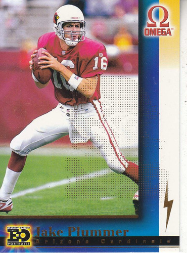 1998 Pacific Omega Eo Portraits Jake Plummer Qb Cardinals