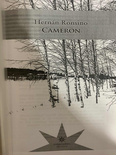 Libro Cameron Hernan Ronsino Fotocopiado Eterna Cadencia