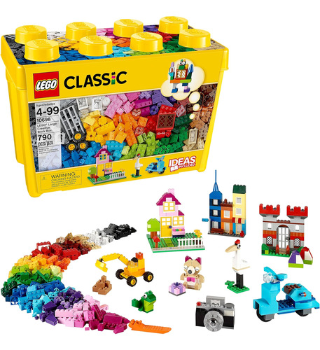 Juego De Juguetes De Construcción Lego Classic, Grande Y Cre
