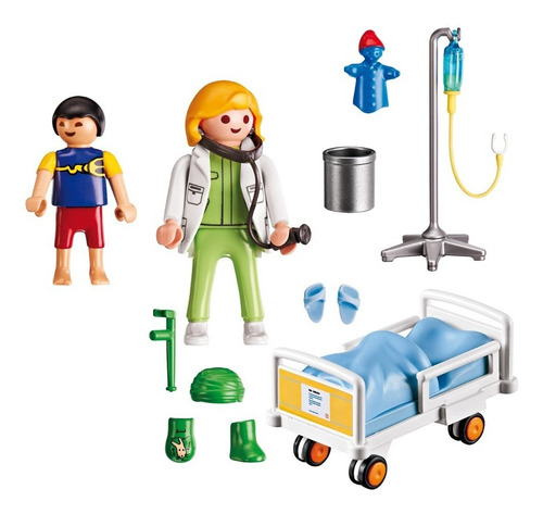 Playmobil 6661 Doctora con Niño (27 piezas)