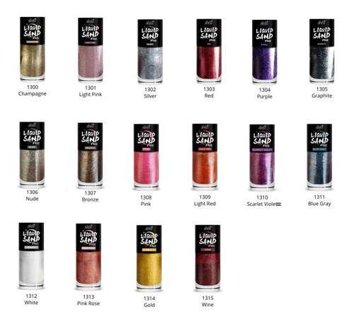 Imagem 5 de 10 de Kit C/ 12 Esmalte Efeito Gel Bella Brasil Seca Sem Cabine Uv
