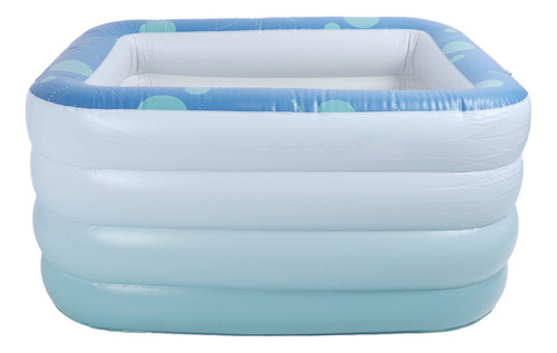 Piscina Inflable Rectangular Para Nadar, Pvc Engrosado, Pleg