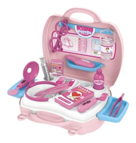 Set Valija Doctora 22pzs Rosa Shine 1997948