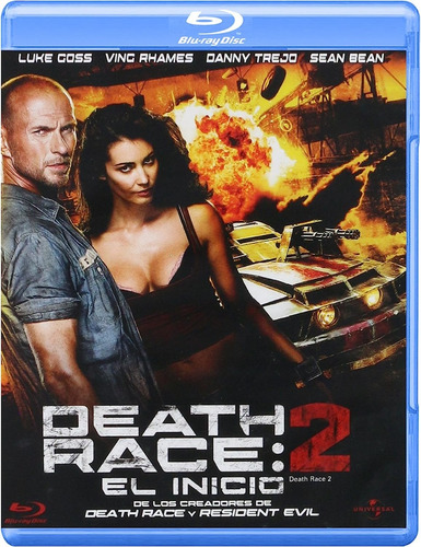 Death Race 2 El Inicio | Blu Ray Luke Goss Película Nueva