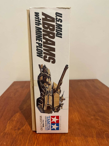 Tamiya M1a1 Abrams With Mine Plow 1/35