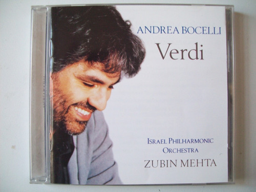 Verdi Andrea Bocelli Cd Arias De Operas Zubin Metha (am) 