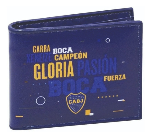 Imagen 1 de 2 de Billetera Boca Juniors Producto Oficial En Caja Regalo