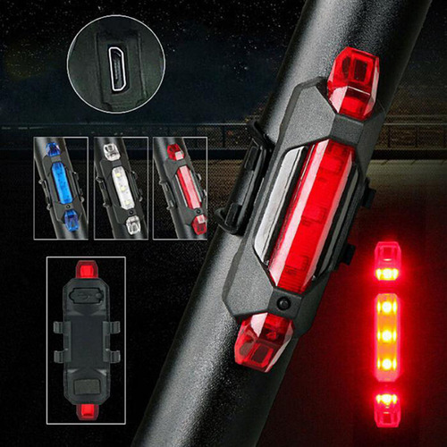 2 Unidades De Luces De Carga Usb, Mini Luz Trasera, Lámpara