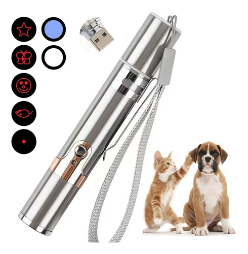 Juguete Laser Para Gatos Auteek, Puntero Laser Para Perro...