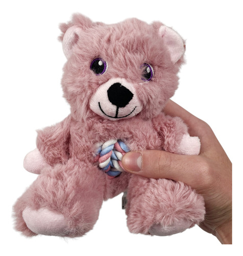 Brinquedo Pelúcia Com Apito Kong Knots Teddy Para Cachorro