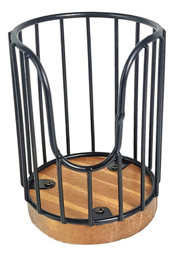 5 Cesta Con Soporte Para Filtro De Café, Funda De Hierro