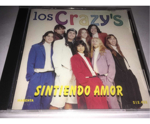 Los Crazy´s Sintiendo Amor Cd Nuevo Original Cerrado