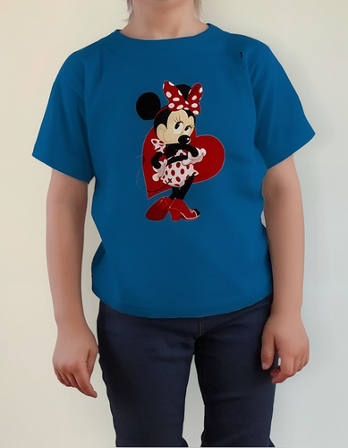 Polera Minnie Mouse / Niño /talla 4 A 12 / Disney