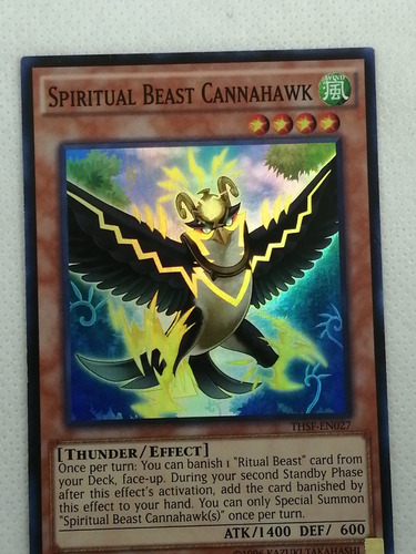 Super Yugioh Spiritual Beast Cannahawk