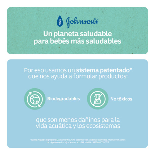 Shampoo Infantil Johnson's Fragancia Prolongada 400 Ml