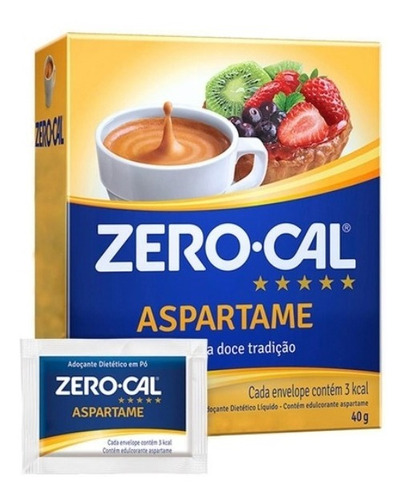 Adoçante Zero-cal Aspartame C/50 Sachês