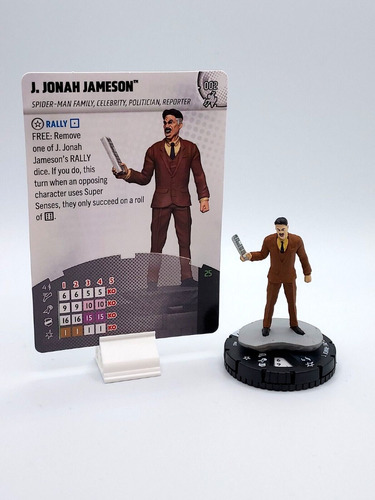 Heroclix J. Jonah Jameson #002 Spider-man: Beyond Amazing