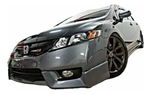 Kit Mugen Para Honda New Civic 1. 09/11 Completo Sem Pintar