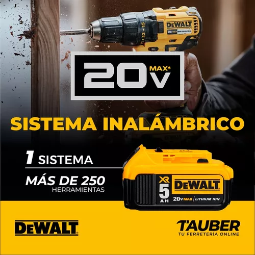 Taladro Percutor 1/2Pulg 20 V 1 Bateria DCD7781D1-B3 Dewalt