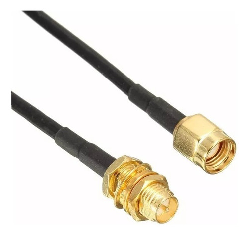 Cable Rp-sma Coaxial Extension Antena Intenet Wifi 5 Metros