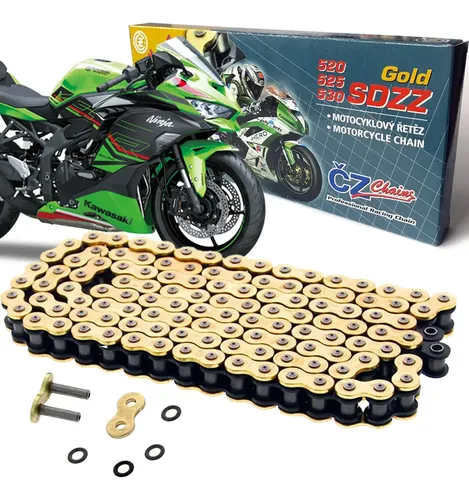 Corrente Cz Chains Sdzz 520 X 120 Kawasaki Zx4r Zx-4r Todas