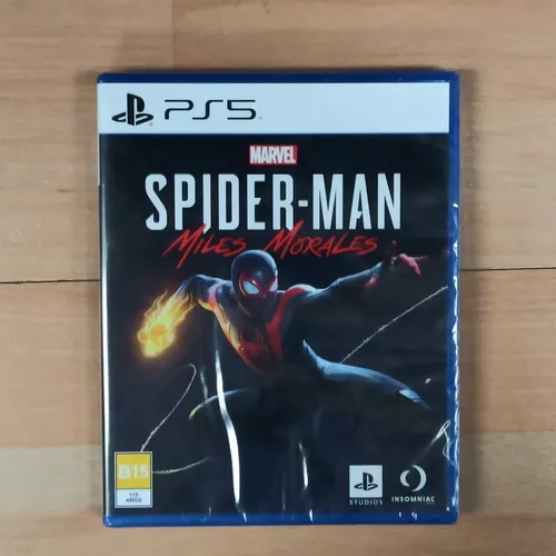 SPIDERMAN MILES MORALES Ps5 FISICO NUEVO - Gamer Man