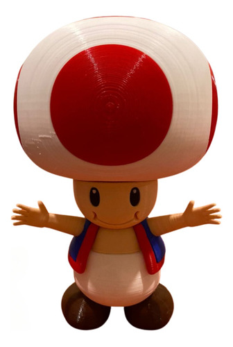 Toad Mario Bros 3d