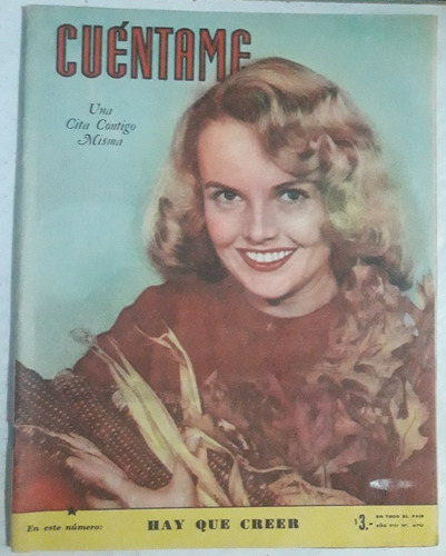 Revista Cuentame N° 470 Noviembre 1956 Retro Vintage 