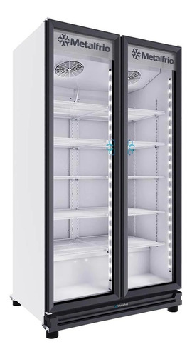 Refrigerador Comercial Metalfrio Rb 680 0 A 7°c 38 Pies Color Blanco
