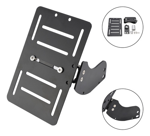 Soporte De Marco De Matrícula Para Softail/dyna 18-23