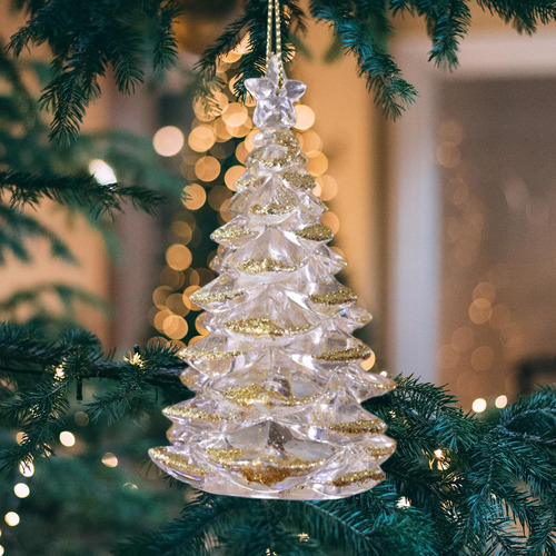5 Decoraciones Colgantes Para De Navidad, Adornos