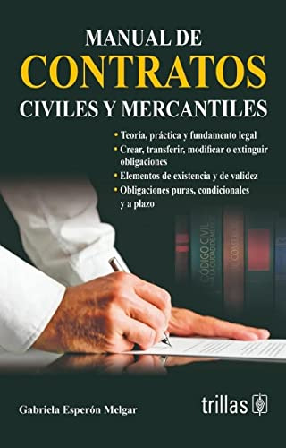 Libro Manual De Contratos Civiles Y Mercantiles De Gabriela