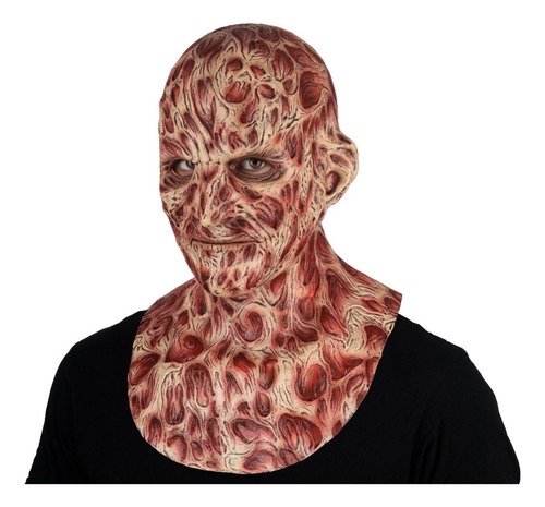 Máscara Freddy Krueger Hyper Mask Realista Halloween Terror Color Nude