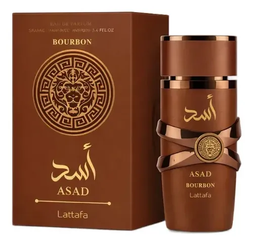 Perfume Arabe Asad Bourbon Lattafa 100ml Masculino