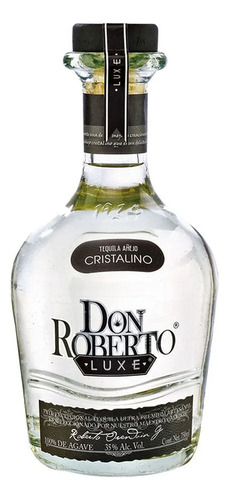 Tequila Cristalino Añejo 100% Don Roberto Luxe 750ml