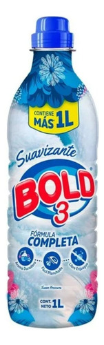 2 Pza Suavizante De Telas Bold 3 Suave Frescura De 1 L