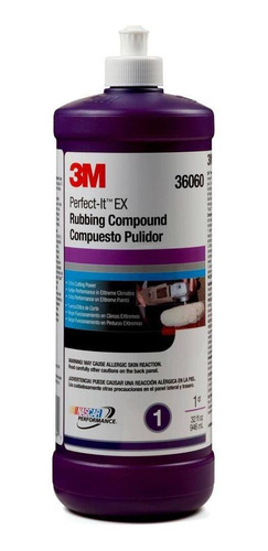 Pn36060 - Perfect-it Ex Rubbing Compound X946ml. 3m 65075