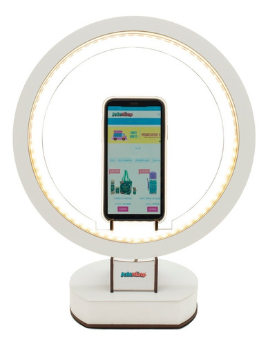 Led Ring Aro Luz Celular Tablet Maquillaje Selfie Video Foto