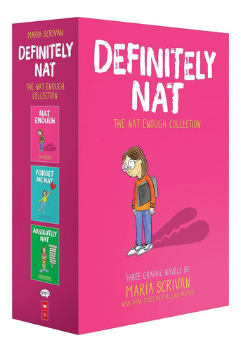 Libro: Definitely Nat: A Graphic Novel Box Set (nat Enough)