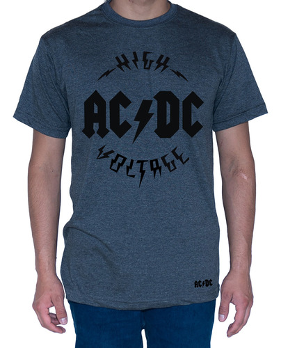 Camiseta Ac Dc Rock And Music