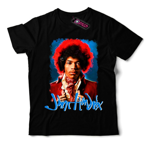 Remera Jimi Hendrix 13 Rock Premium Digital Stamp Dtg Print