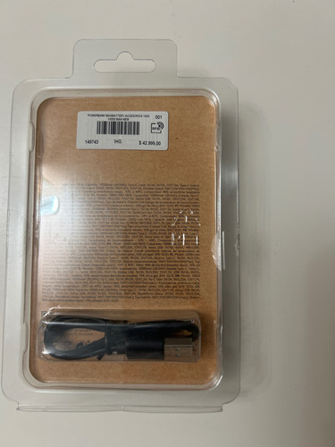 Power Bank Magbattery Magasafe 10.000 Mah Sin Uso Negro